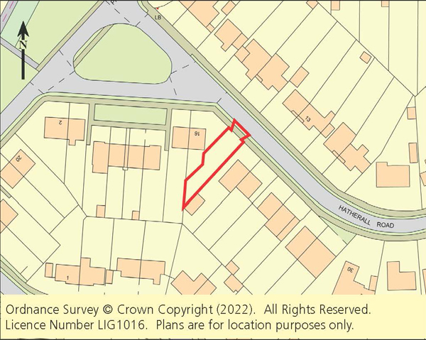 Lot: 104 - LAND WITH PLANNING FOR A DETACHED HOUSE -